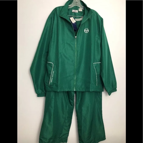 sergio tacchini green tracksuit
